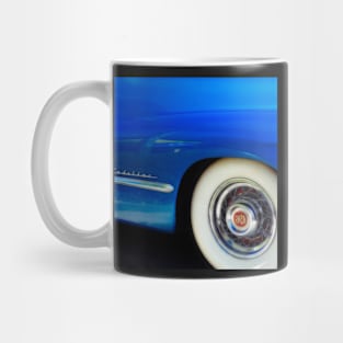 Classic Car Blue Cadillac - photography Mug